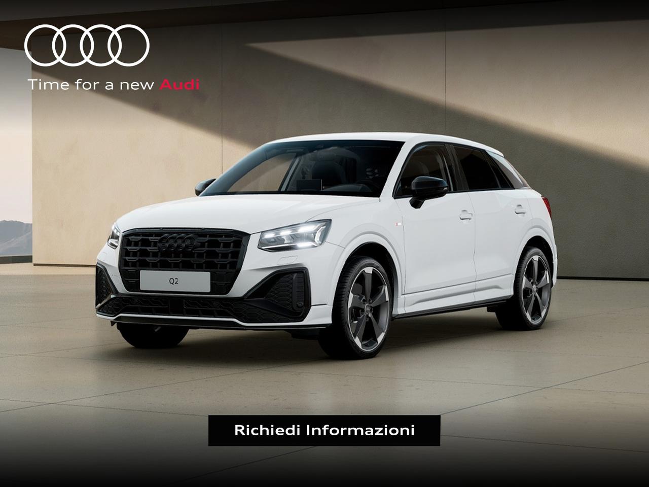 Audi Q2 30 2.0 tdi identity black