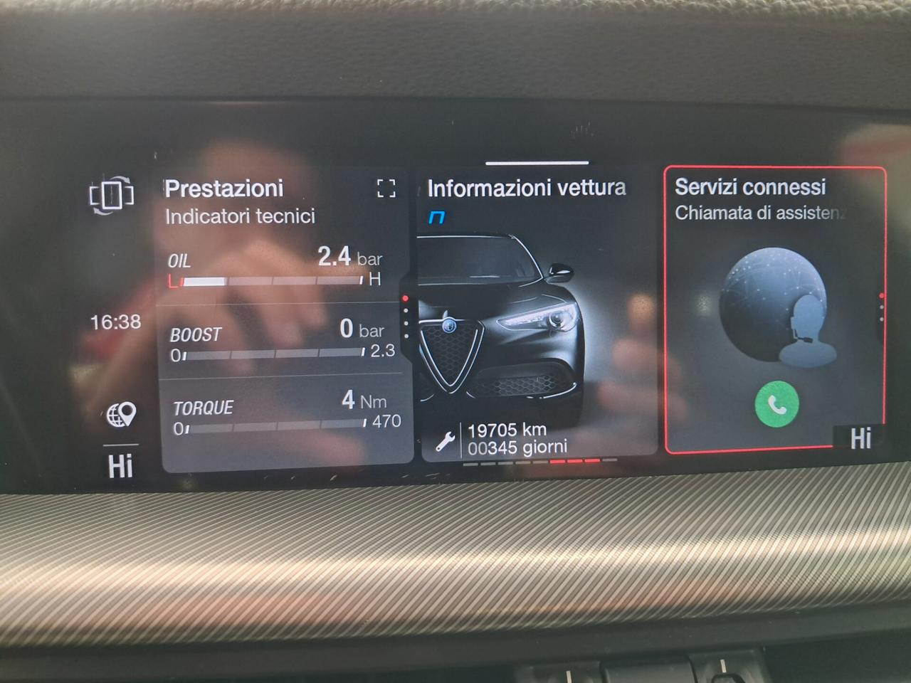 Alfa Romeo Stelvio 2.2 Turbodiesel 210 CV AT8 Q4 Veloce