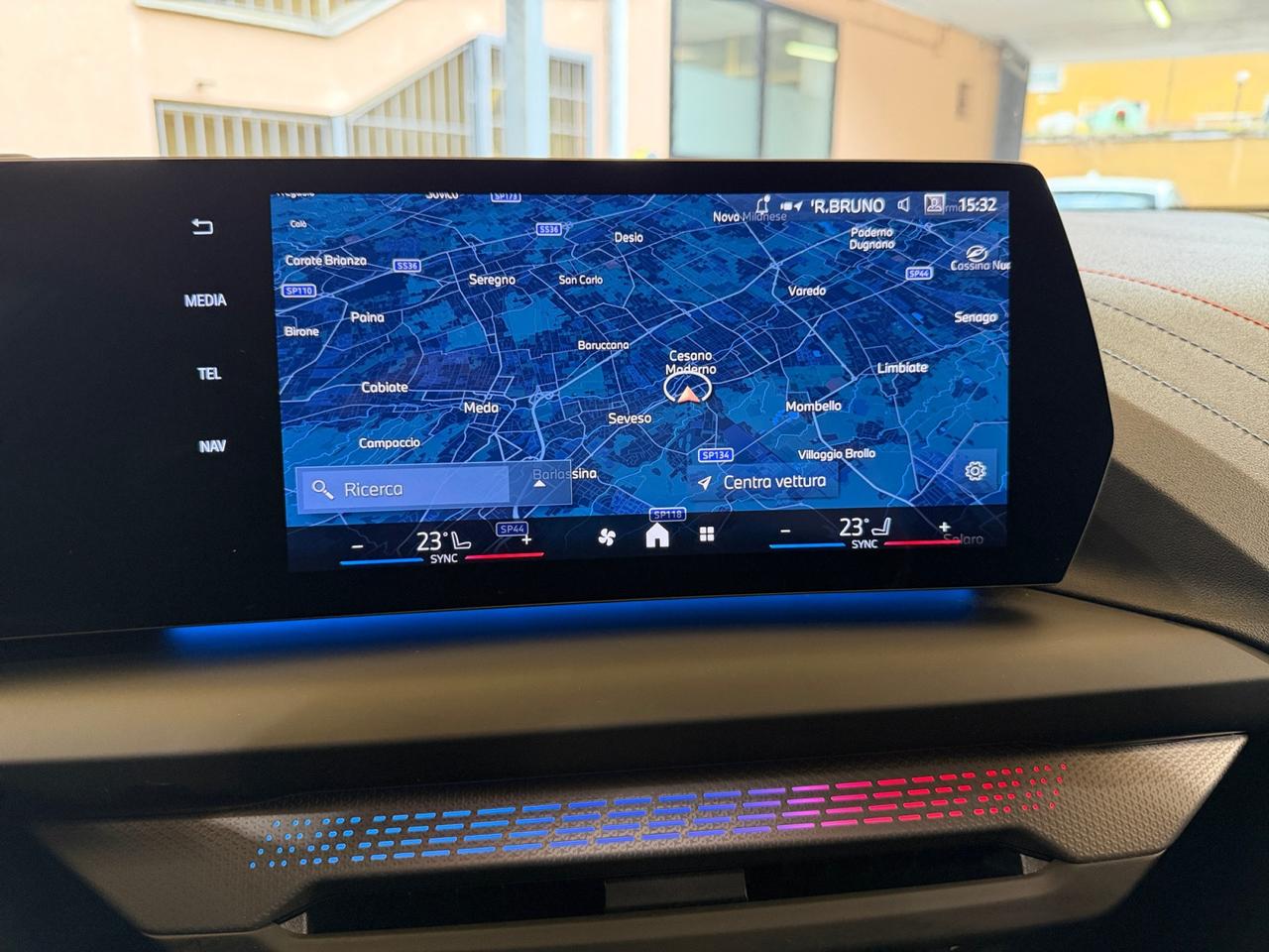 BMW 118 d MSport Pro auto "CORNICE GRIGLIA ILLUMINATA"