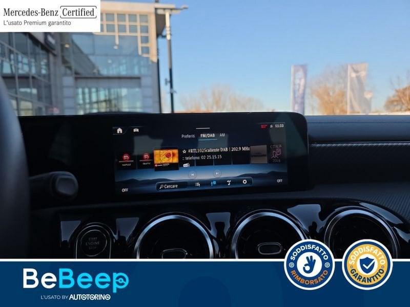 Mercedes-Benz CLA Coupé CLA COUPE 180 D PROGRESSIVE ADVANCED AUTO