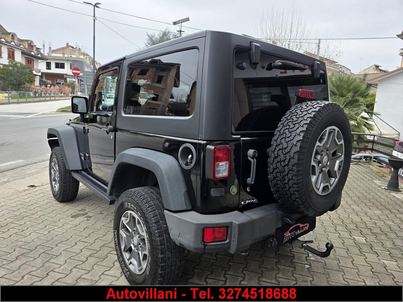 Jeep Wrangler 2.8 CRD 200cv Sahara - GANCIO TRAINO