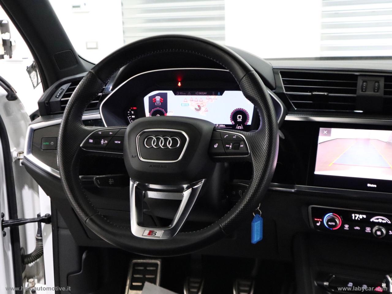 AUDI Q3 2.0TDI quattro S-LINE NAVI LED CERCHI 20 PELLE RETROCAMERA