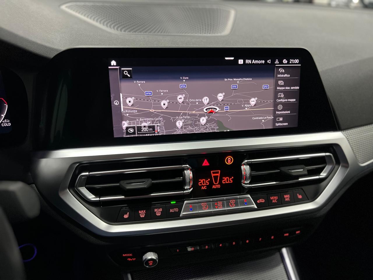 BMW 320d mhev 48V MSport auto 190 cv