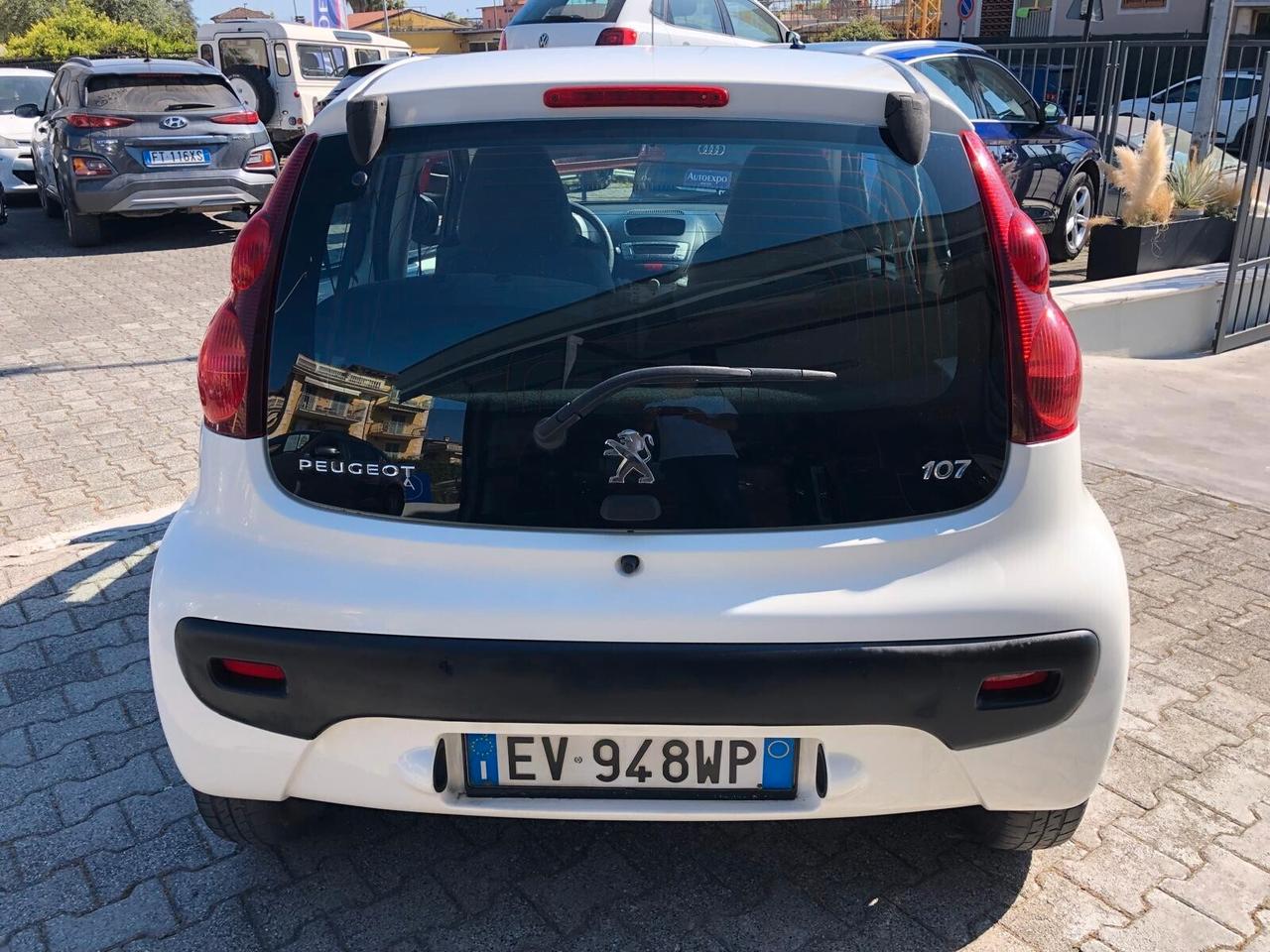 Peugeot 107 1.0 68CV 5p. SUPERGA UNICO PROPRIETARIO GARANZIA EUROPEA CONFORMGEST X 12 MESI RINNOVABILE FINO A 36 MESI!!!