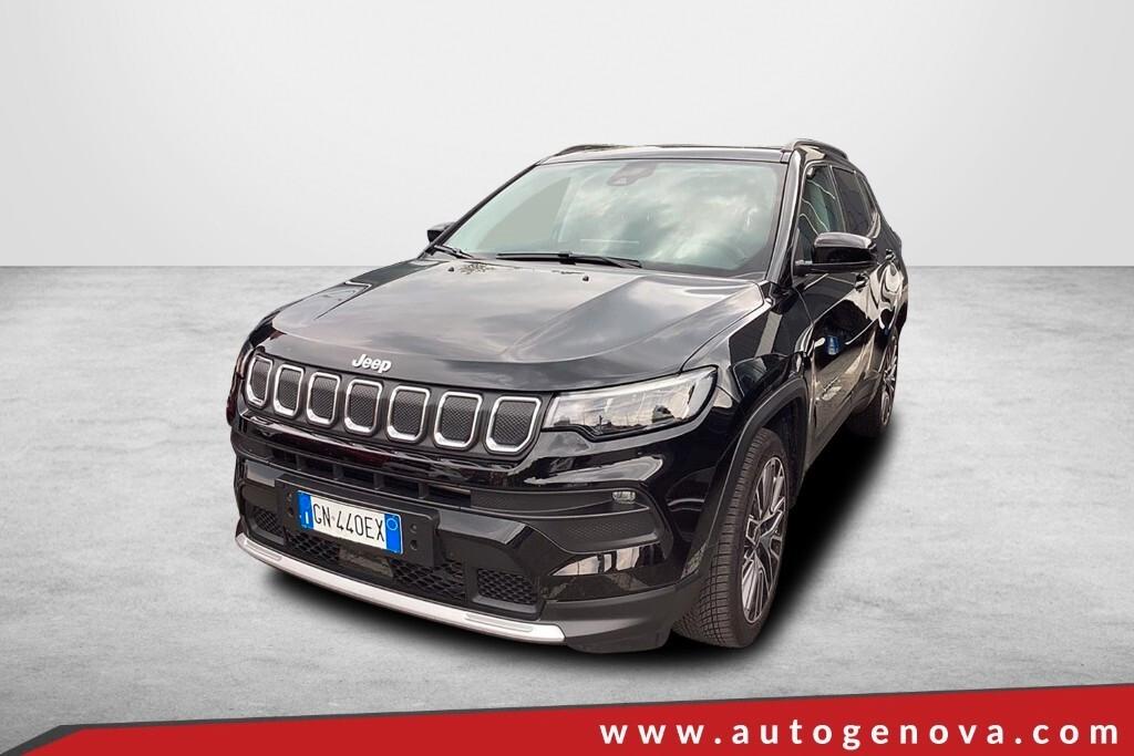 JEEP COMPASS 1.6 M-JET 16V 130CV 6M. 2WD LIMITED ( FARI LED - TETTO PANORAMICO APR. - COCKPIT - CRUISE - MIRROR - TELECAMERA POST. - CERCHI 19 )