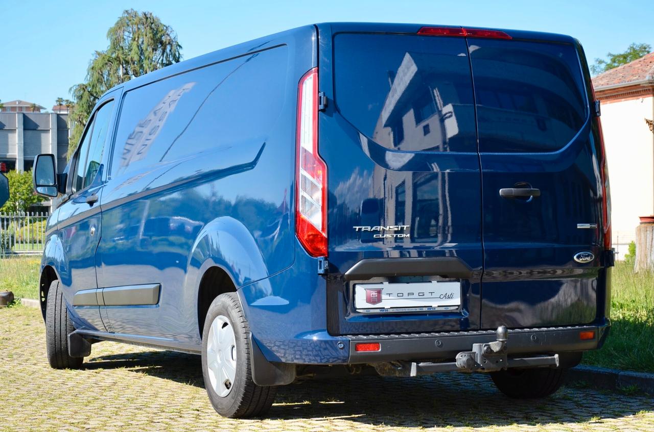 FORD TRANSIT CUSTOM 2.0 ECOHYBRID 130cv L3 H1 PASSO LUNGO, NO IVA, UNICOPROPRIETARIO, UFF ITALIANA, EURO 6D, SERVICE UFF FORD, PERMUTE