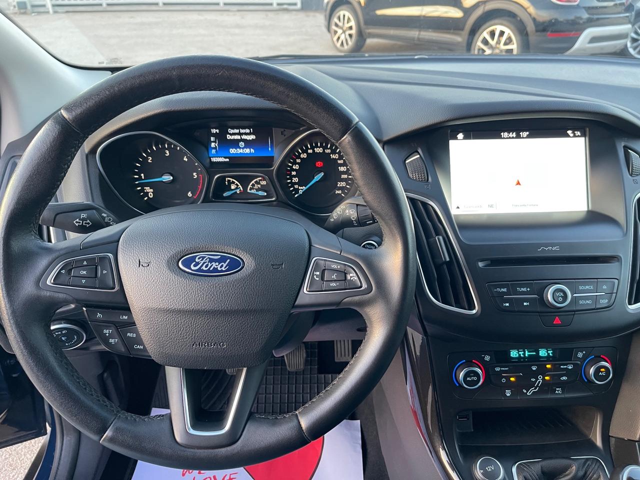 FORD FOCUS 1.5 TDCI BERLINA TITANIUM FULL MY17