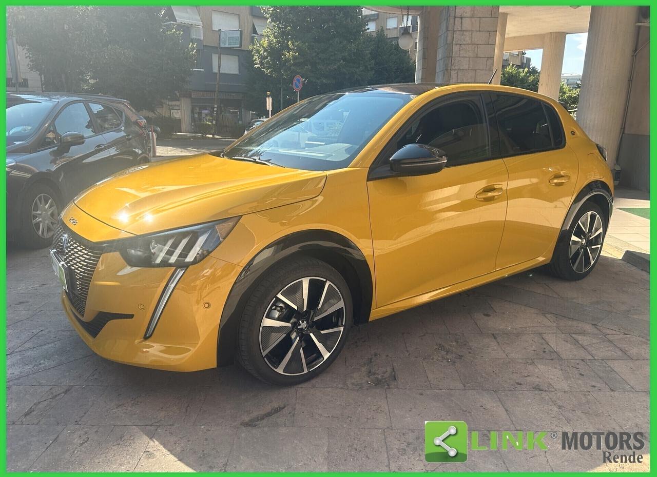 Peugeot 208 motore elettrico 136 CV 5 porte GT Line 12/2020