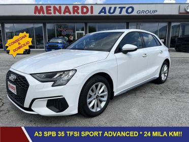 Audi A3 SPB 35 TFSI Sport Advanced 24 MILA KM