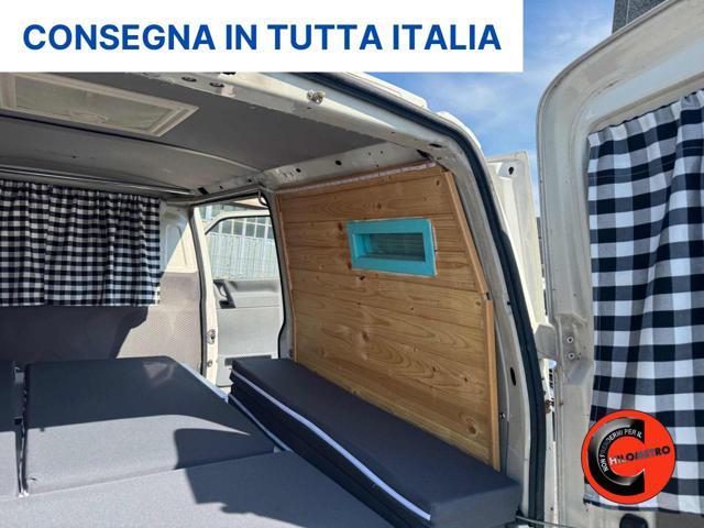 VOLKSWAGEN Transporter 2.4 D PC FURGONE ALLESTITO CAMPER FAI DA TE-CLIMA-