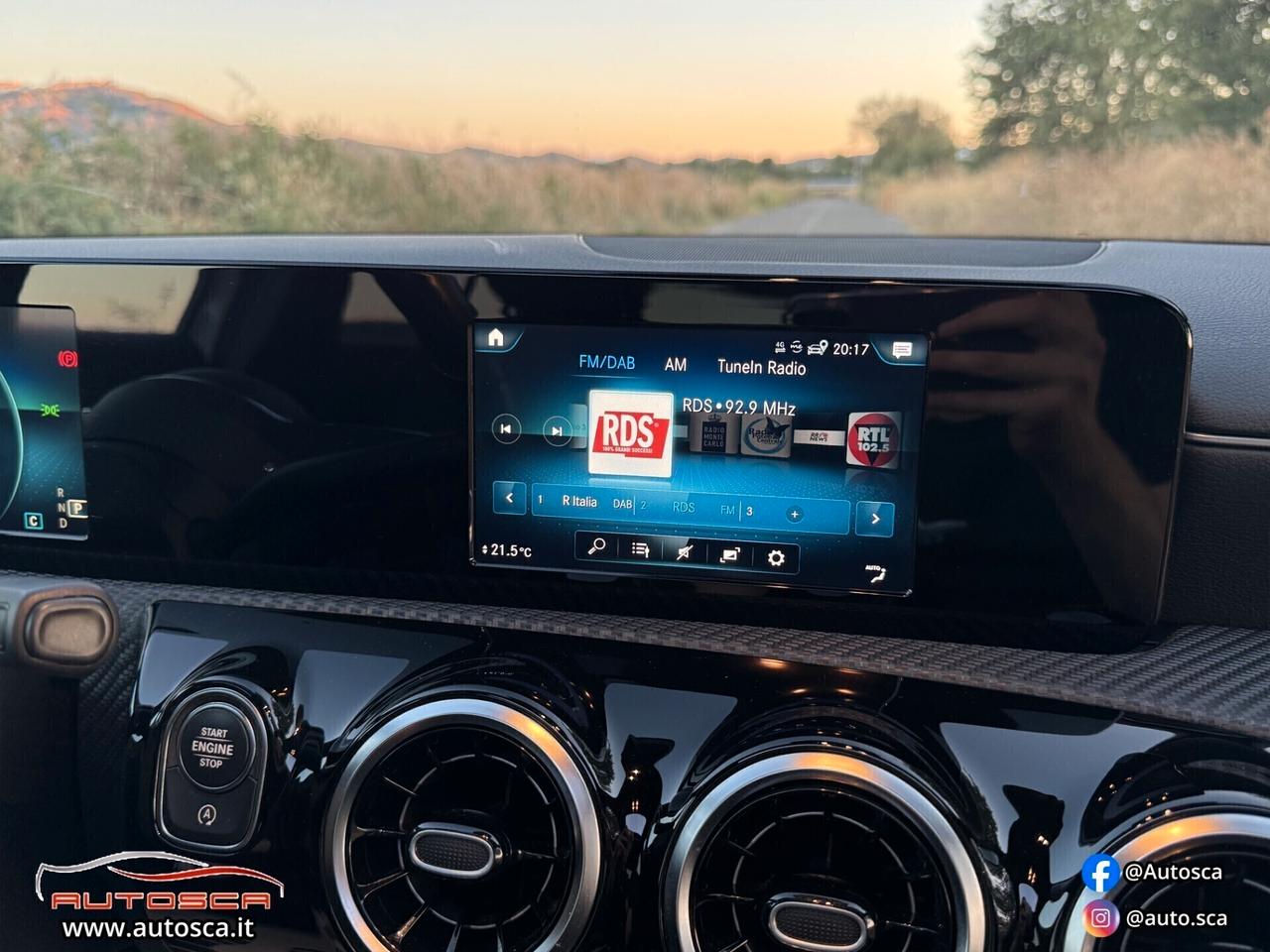 Mercedes Classe A 180 d Automatic TETTO-ACC-PELLE