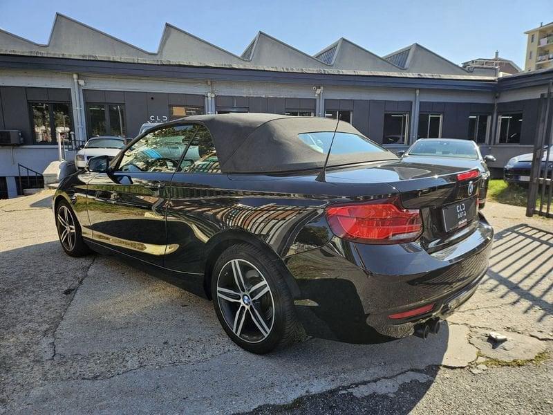 BMW Serie 2 220d Cabrio Luxury auto my18