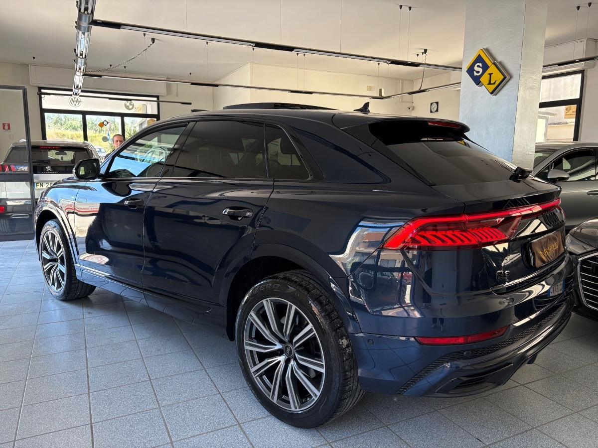 AUDI Q8 50 TDI 286CV QUATTRO S-LINE UNICO PROP/ TETTO/ MATRIX/ BANG&OLUFSEN/ TELECAMERE 360°