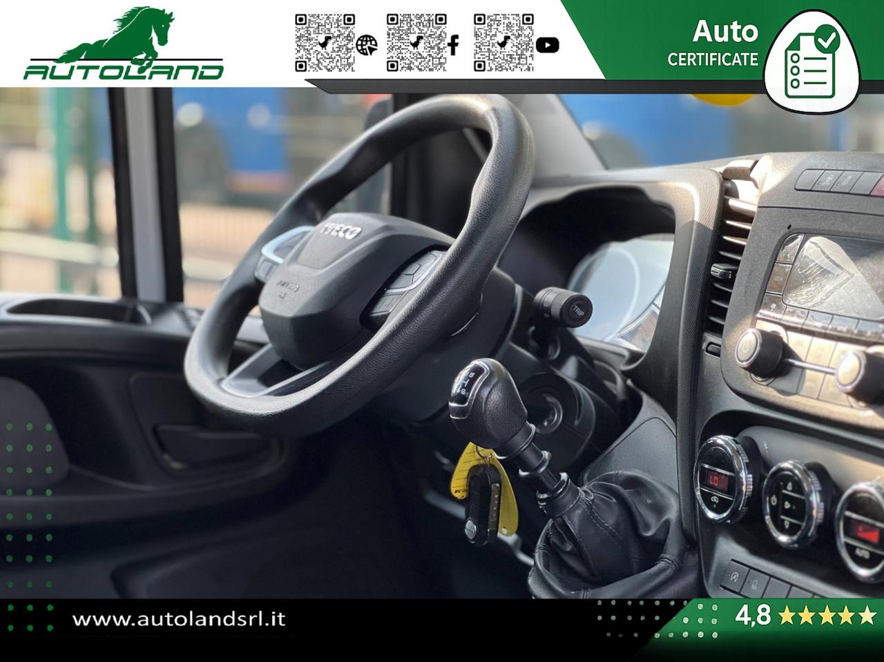 IVECO Daily 35 S14 D 3750 Doppia Cabina - WEBASTO - Clima Automatico - Gancio - Traino