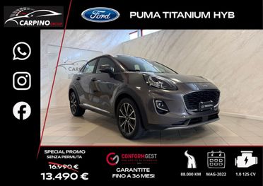 Ford Puma 1.0 EcoBoost Hybrid 125 CV S&S Titanium X