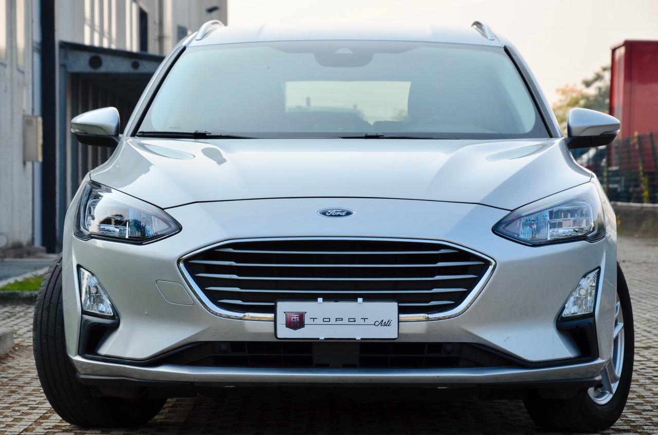 FORD FOCUS SW 1.5 TDCI ECOBLUE BUSINESS CO-PILOT 120cv AUTO, UFF ITALIANA, EURO 6D, RETROCAMERA, APPLE ANDROID, PERMUTE