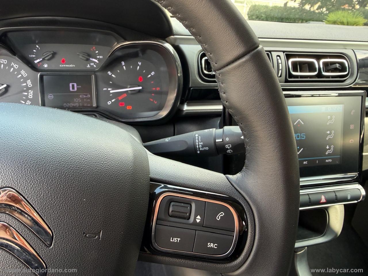 CITROEN C3 PureTech 110 S&S Max PACK TECHNO NAV+CITROEN CONNEC +PACHETTO SICUREZZA 2