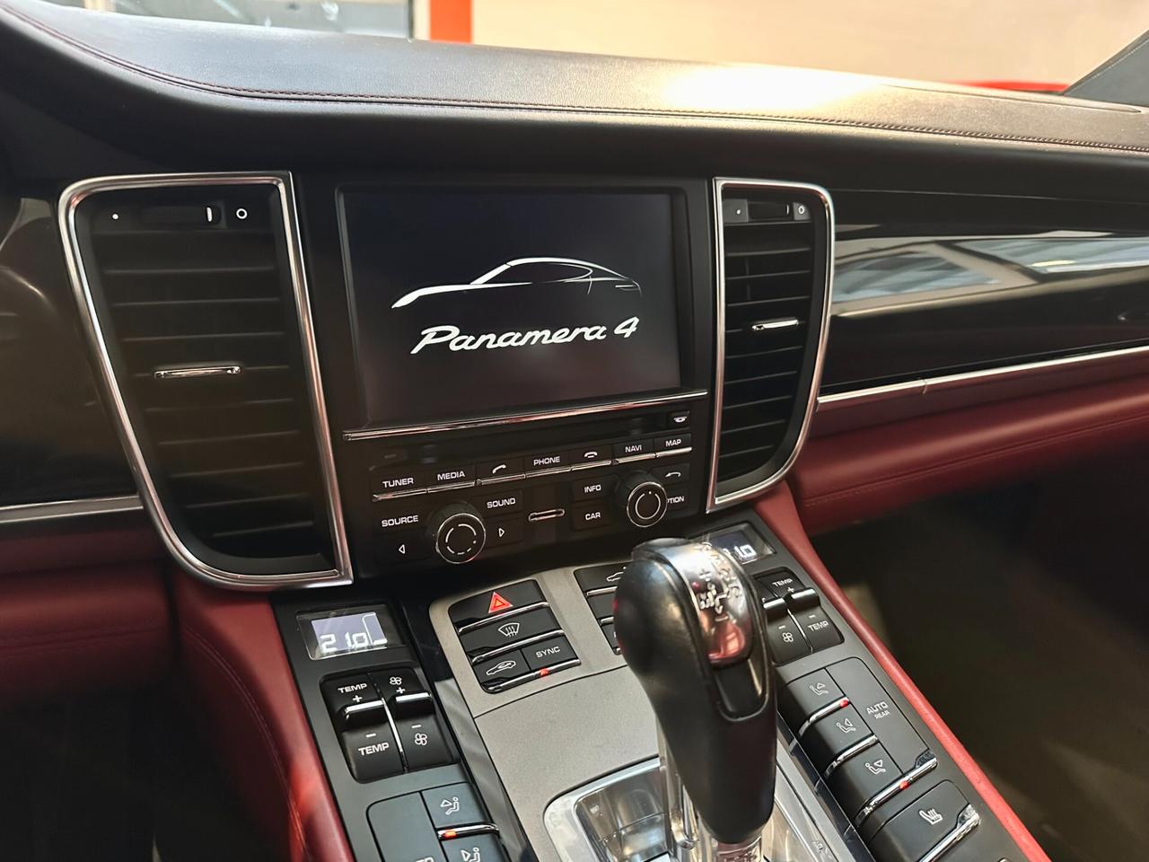 Porsche Panamera 4 PDK-INTERNO ROSSO-RETROCAMERA