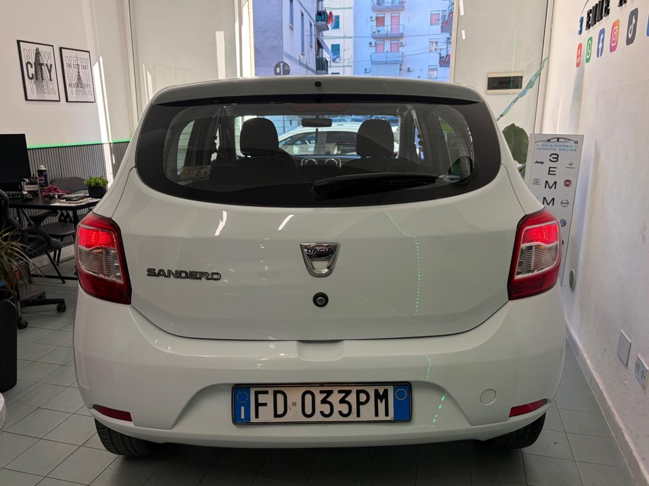 Dacia Sandero 2016 1.5 DCi 75Cv EURO6B NUOVA