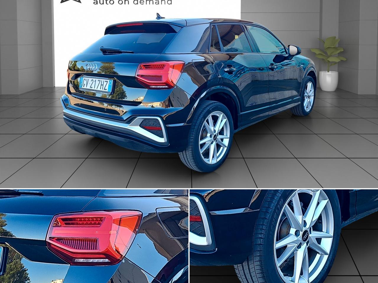 Audi Q2 35 TDI S LINE Identity Black