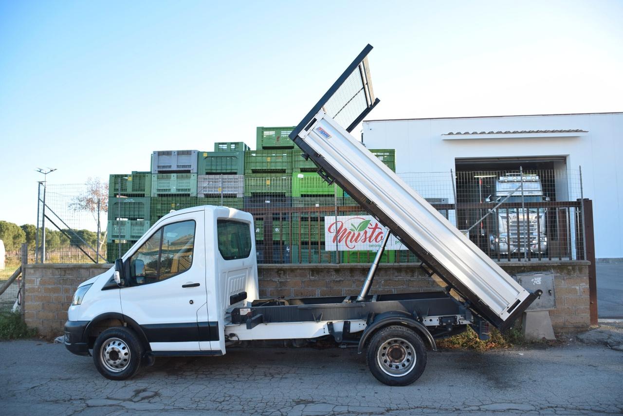 FORD Transit CON RIBALTABILE - 3 POSTI - T/P 350L 2.0TD ECO 130CV 6M - CLIMA - IVA DETRAIBILE