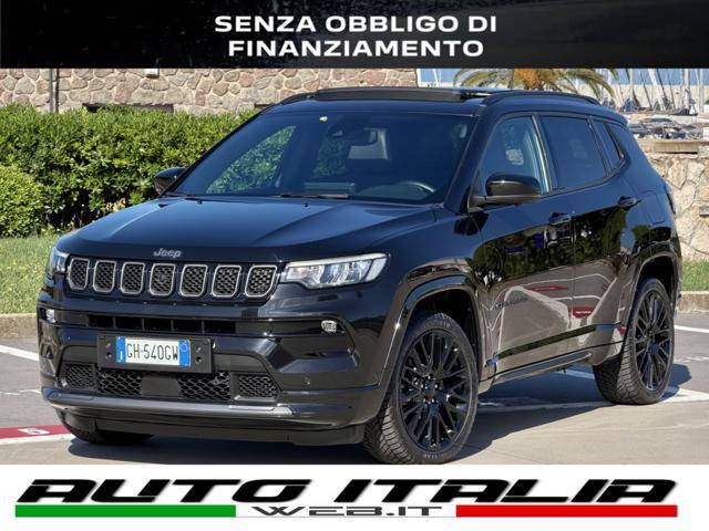 JEEP Compass 4XE S 240CV PHEV+TETTO APRIBILE TOTAL BLACK !!!
