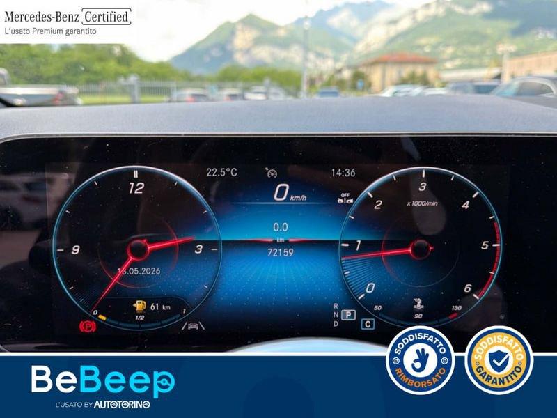 Mercedes-Benz GLA 200 D SPORT PLUS AUTO
