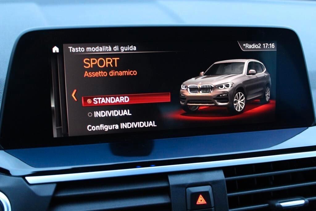 BMW X3 sDrive 18d xLine *Pelle *Luci Ambiente