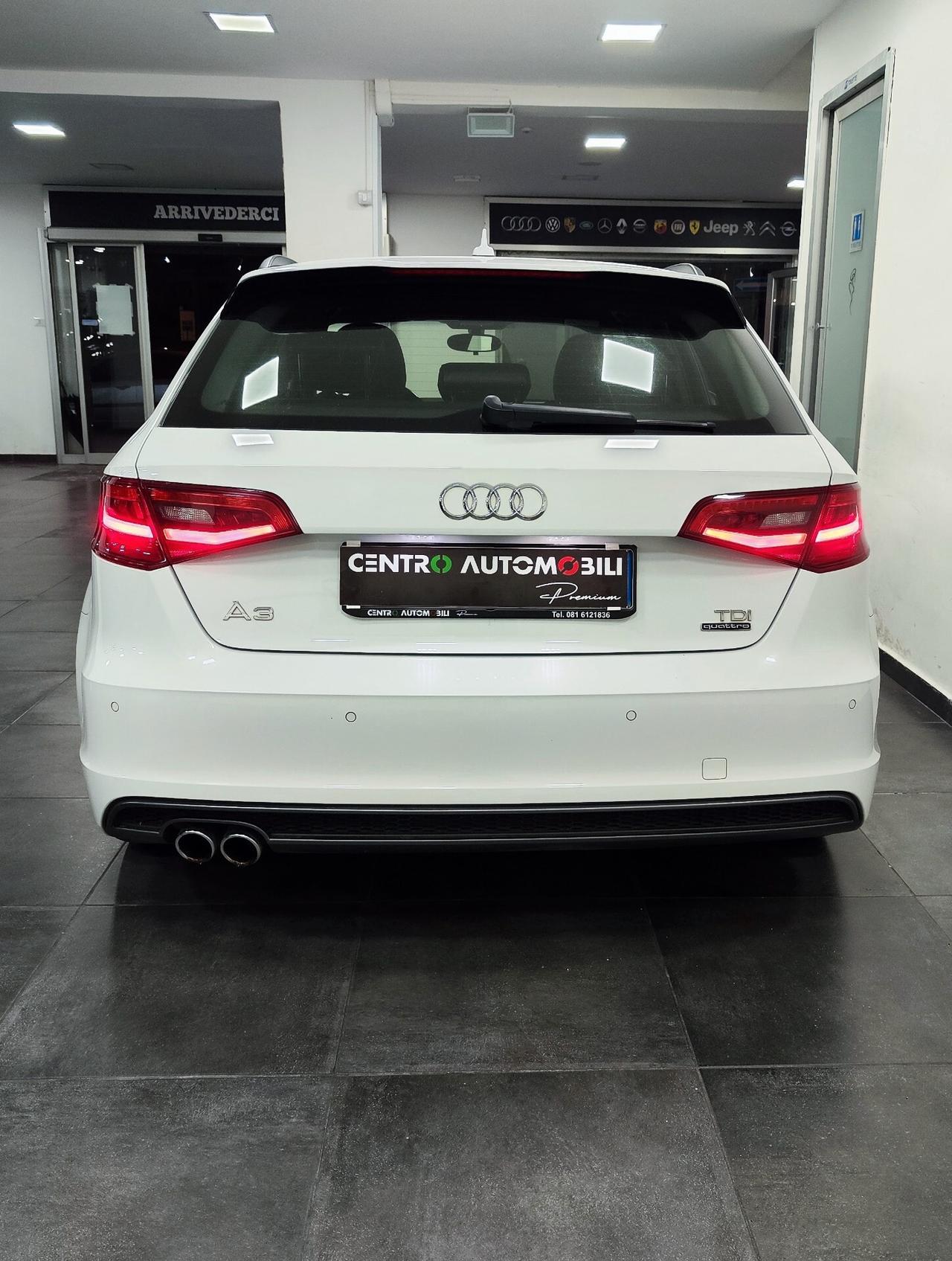 Audi A3 2.0 TDI 184 CV quattro S tronic Sline
