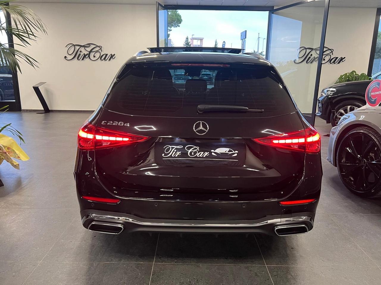 MERCEDES C220 S.W. PREMIUM PRO AMG 2.0 MHEV 200CV TETTO PELLE NAVI ANNO 2022