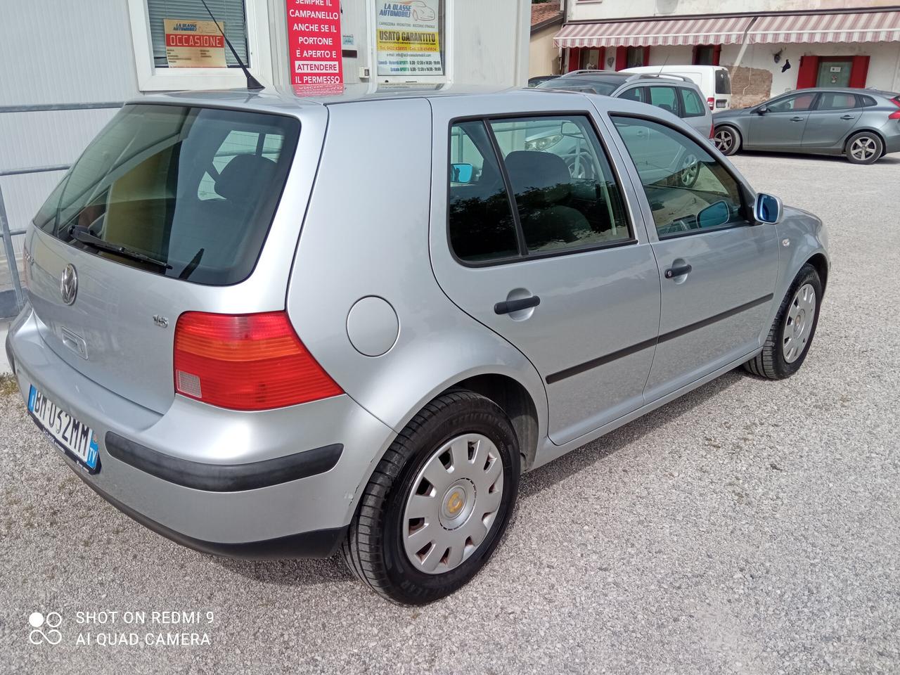 Volkswagen Golf 1.6 cat 5 porte 102cv