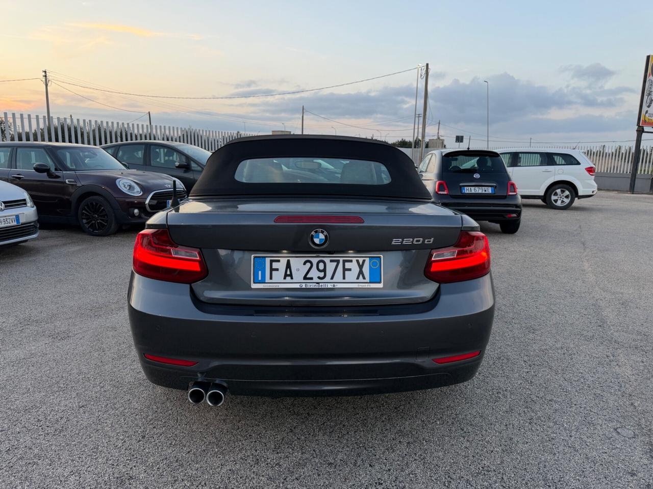 BMW 220d 190CV CABRIO STEPTRONIC FULL MY15