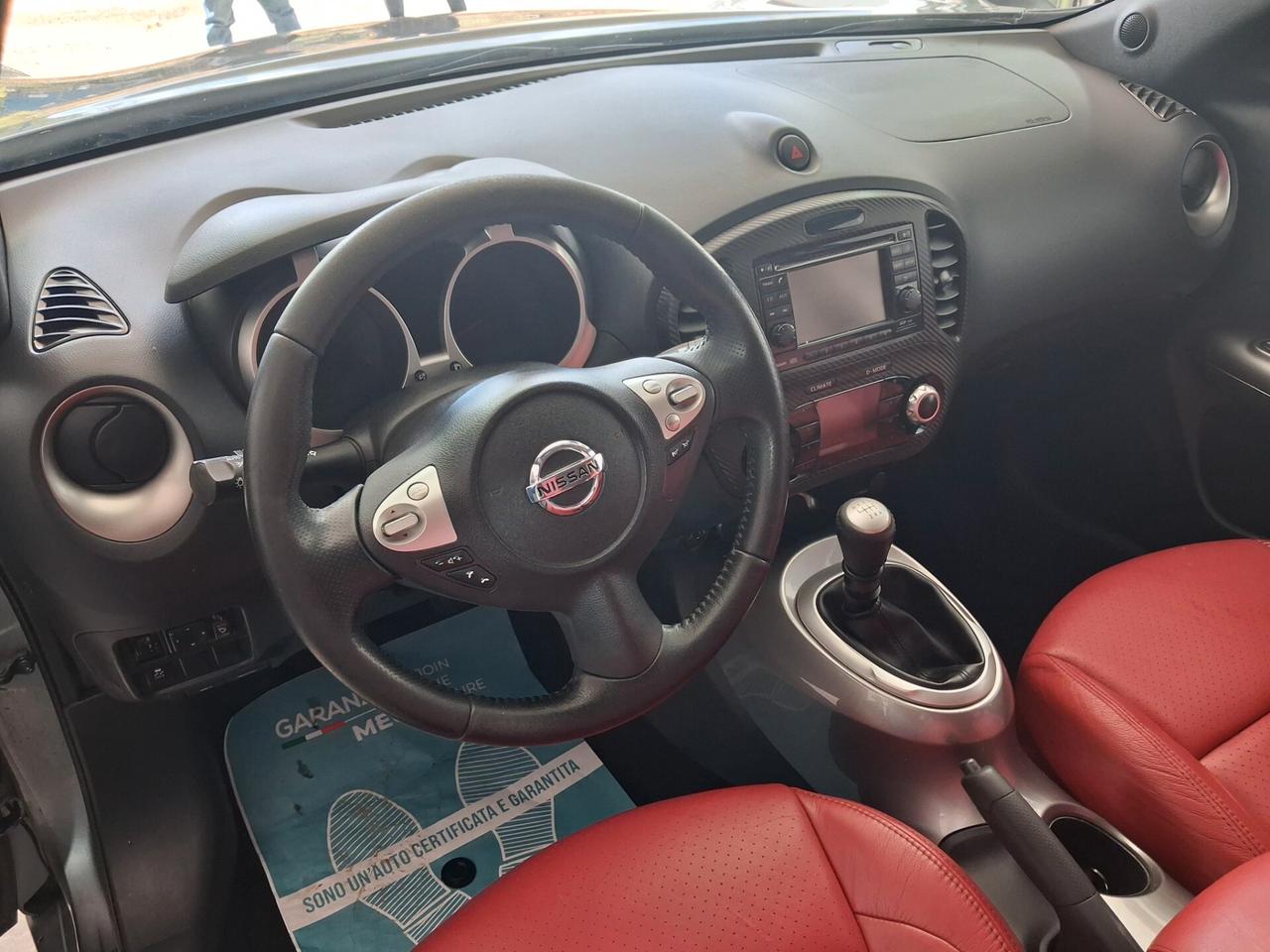 Nissan Juke 1.5 dCi Tekna full pelle telecamera