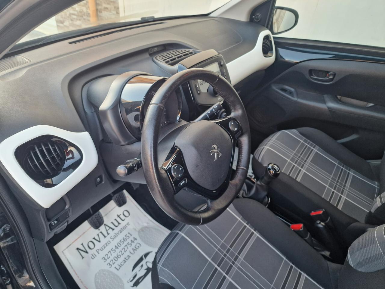 Peugeot 108 Style 1.0 VTi benzina 70cv