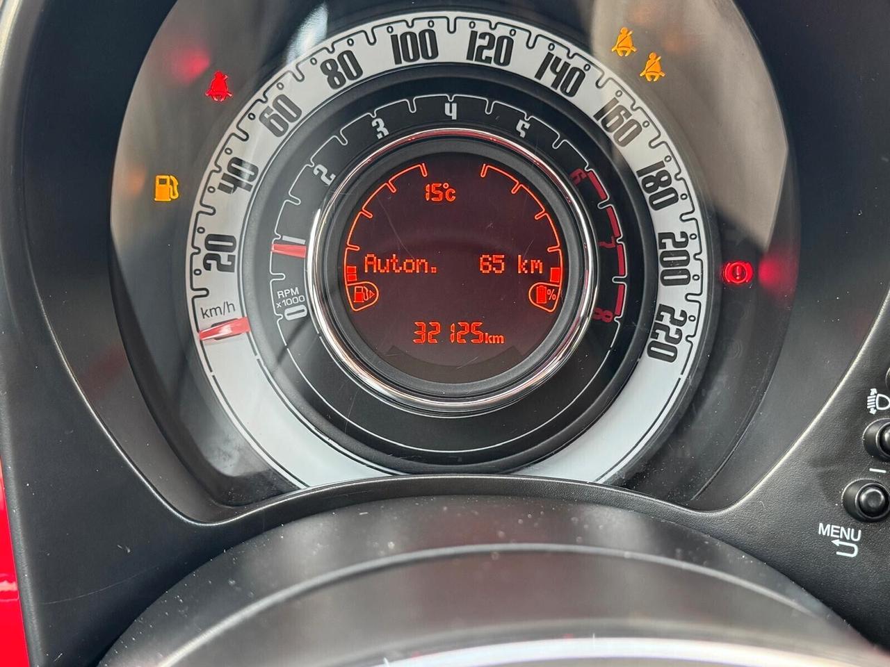 Fiat 500 1.0 Hybrid Red 2023