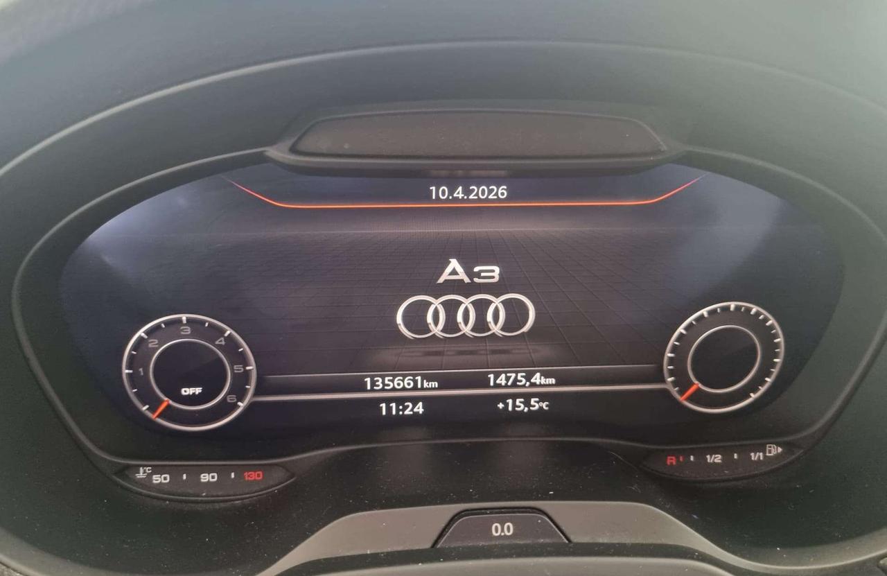 Audi A3 Sportback 30 1.6 tdi S Line 116cv