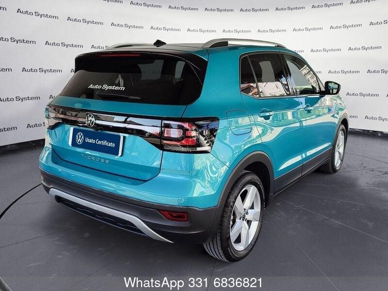 Volkswagen T-Cross 1.0 TSI 110 CV DSG Advanced