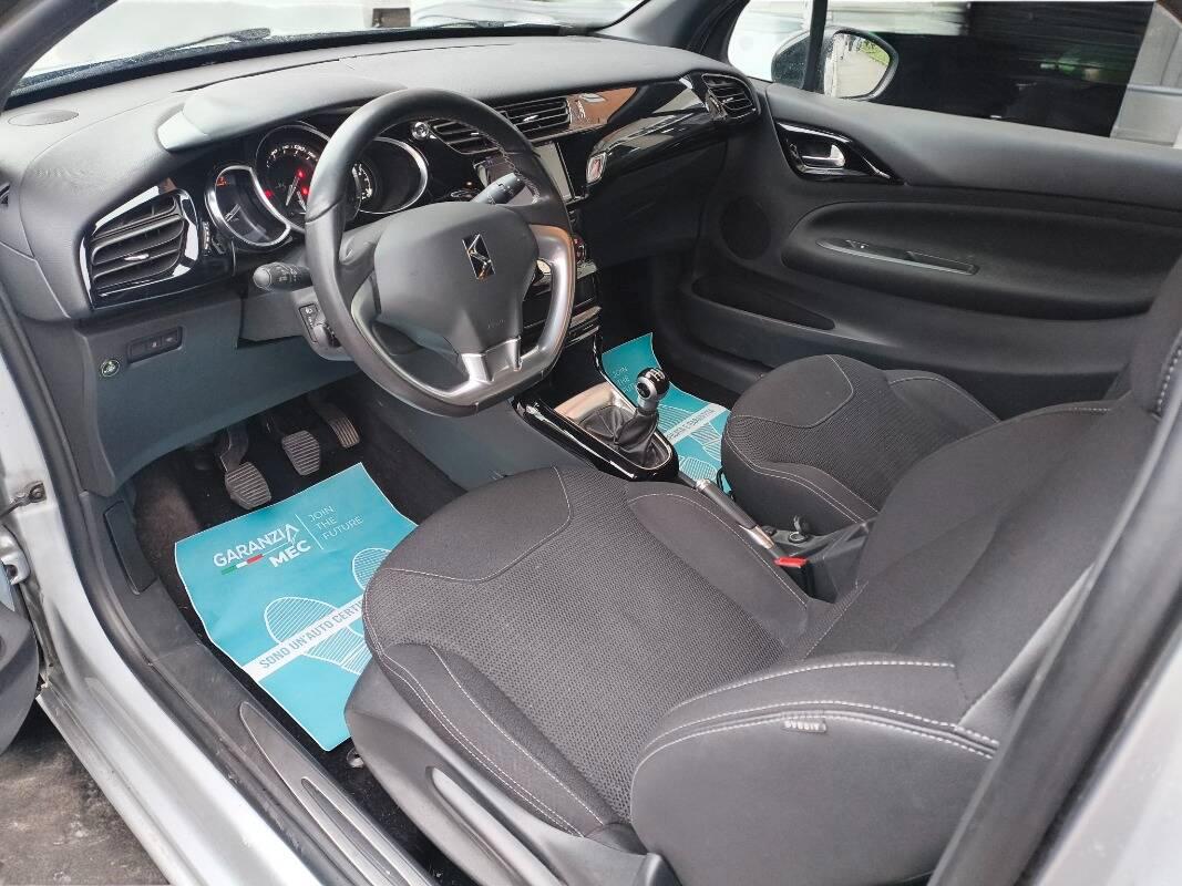DS DS3 DS3 1.2 puretech So Chic GPL 110cv my16