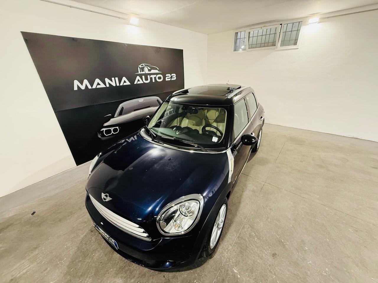 Mini COUNTRYMAN COOPER D ALL 4*1.6*111 CV*NEOPATENTATI*NAVI*TETTO*