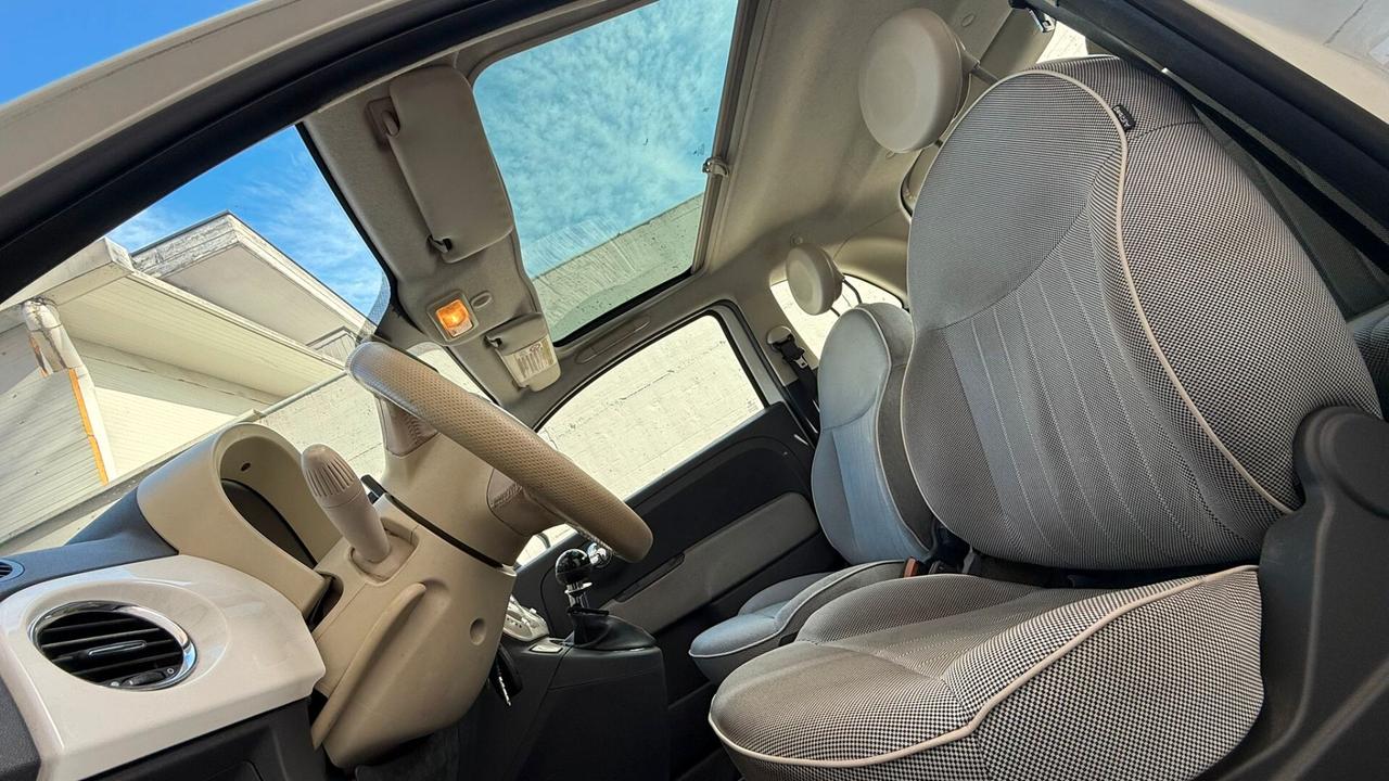 Fiat 500 1.2 Lounge unic. proprietario vedi DESCR. gomme tagliando e friz. nuovo