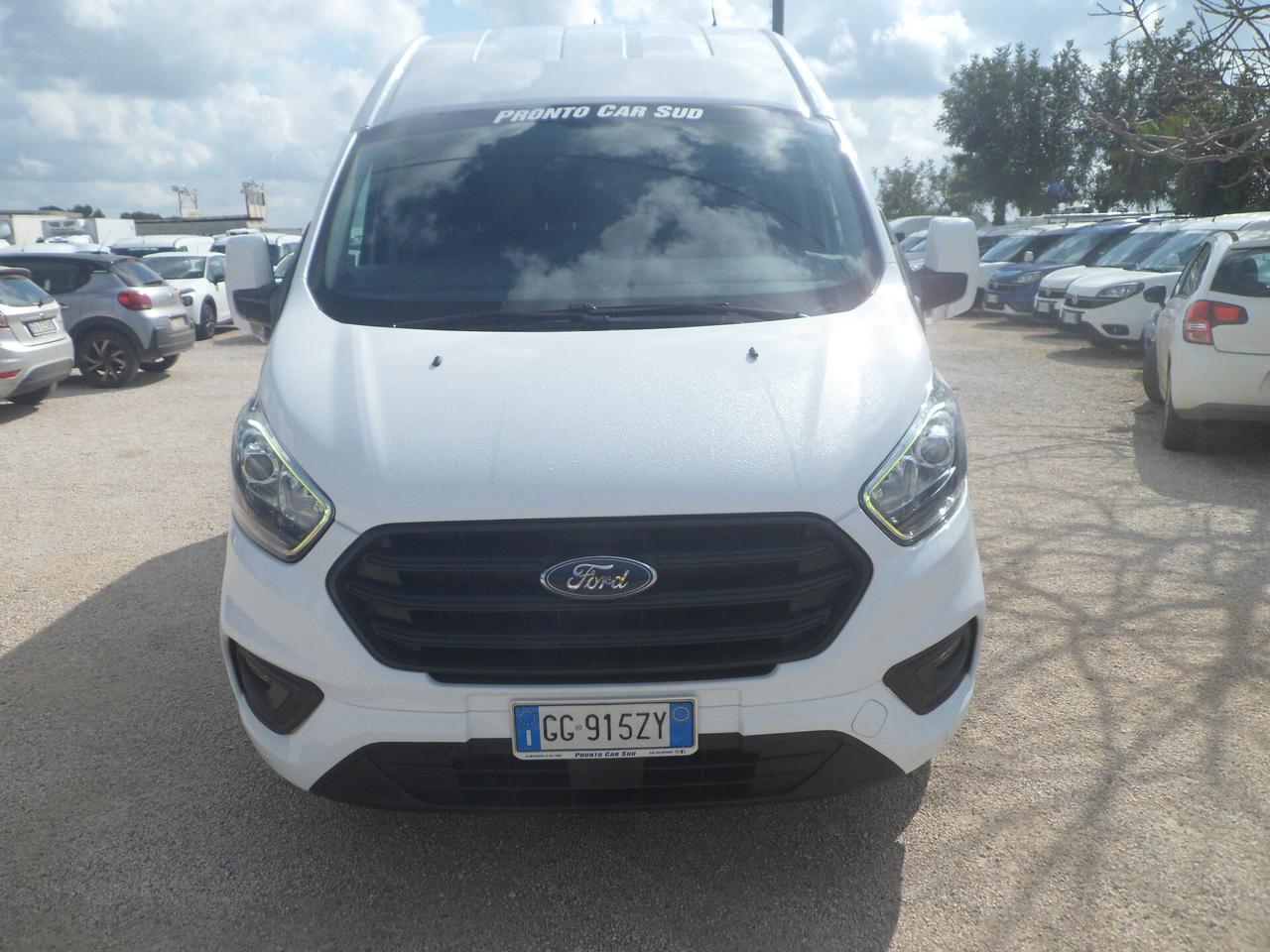 Ford transit custom furgone maxi tetto alto