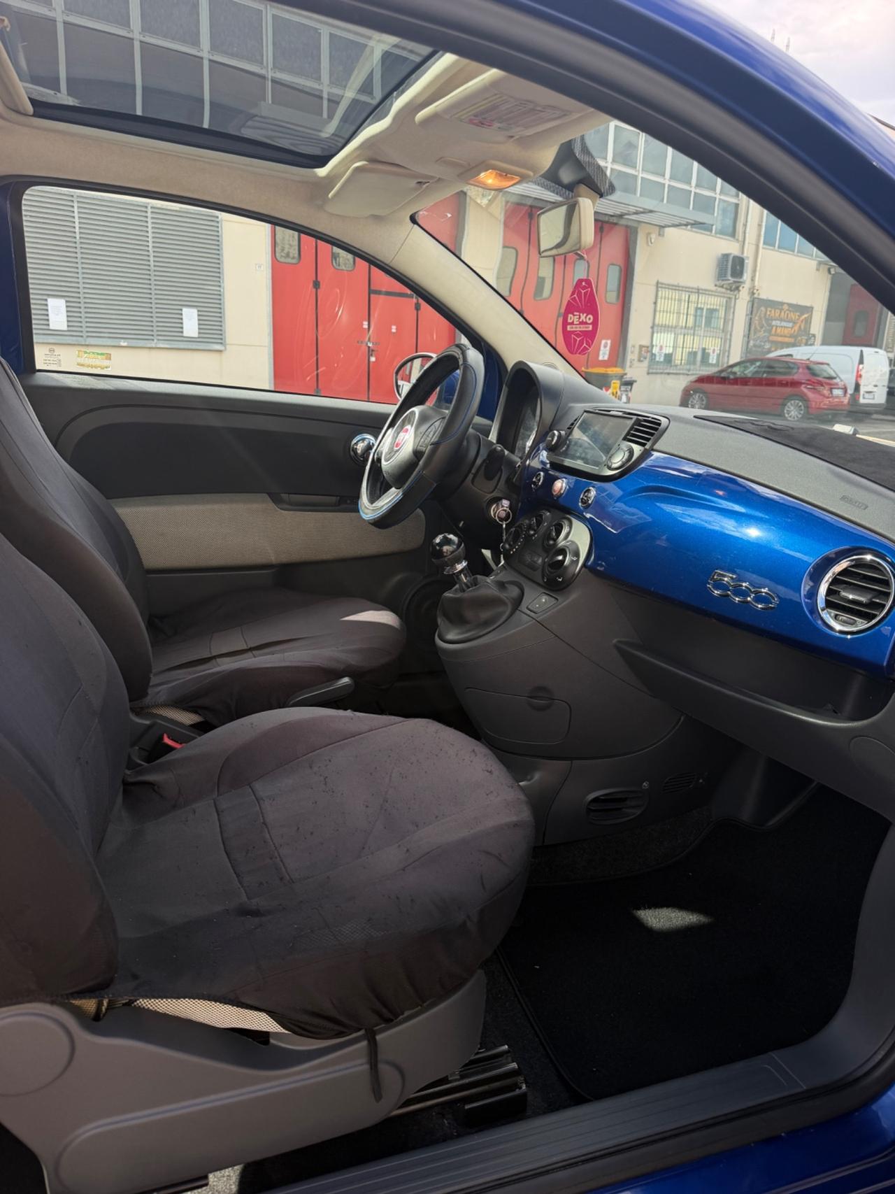 Fiat 500 C 1.2 Lounge Blu