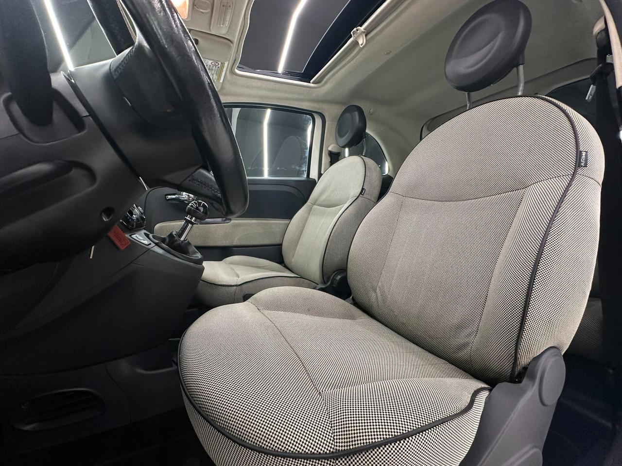 Fiat 500 1.2 69cv-TETTO APRIBILE-KM CERTIFICA-PERMUTE