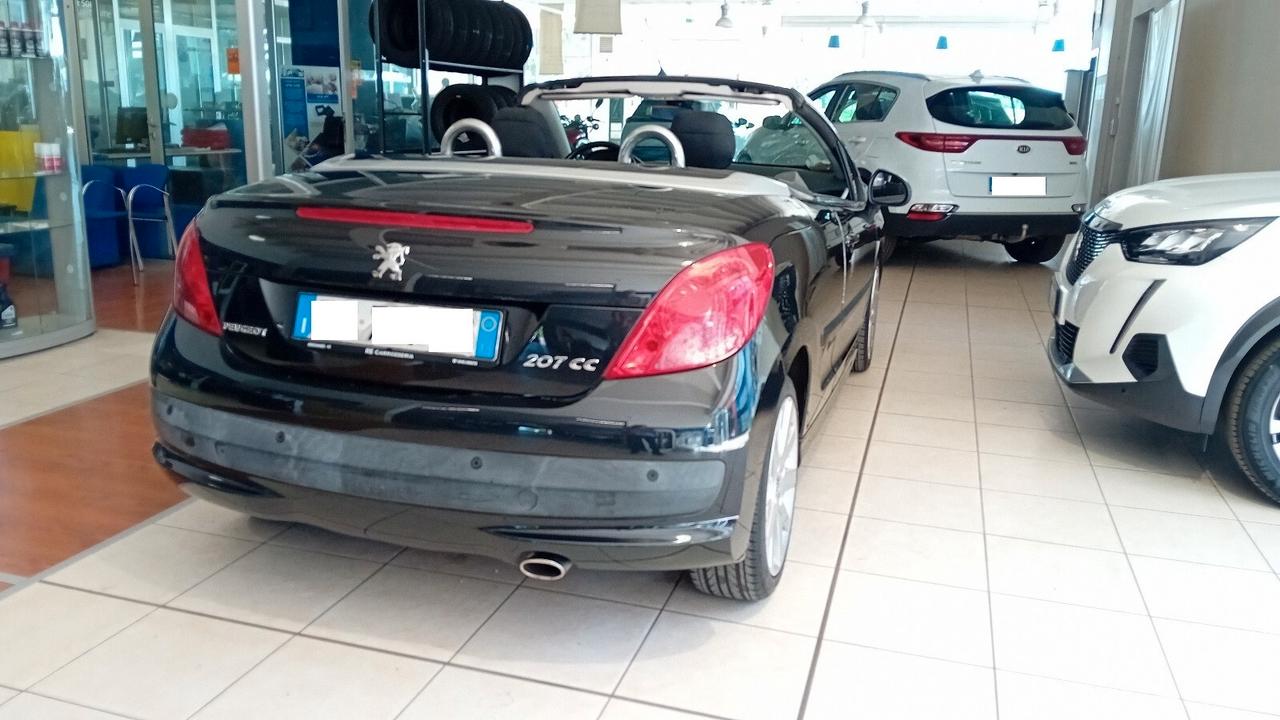 Peugeot 207 1.6 VTi 120CV CC Tecno UNICO PROPRIETARIO