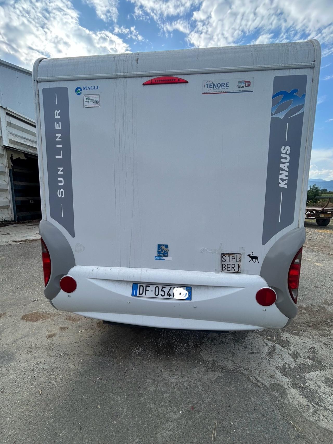 054 motorhome KNAUSS sunliner del 2006 in saldo