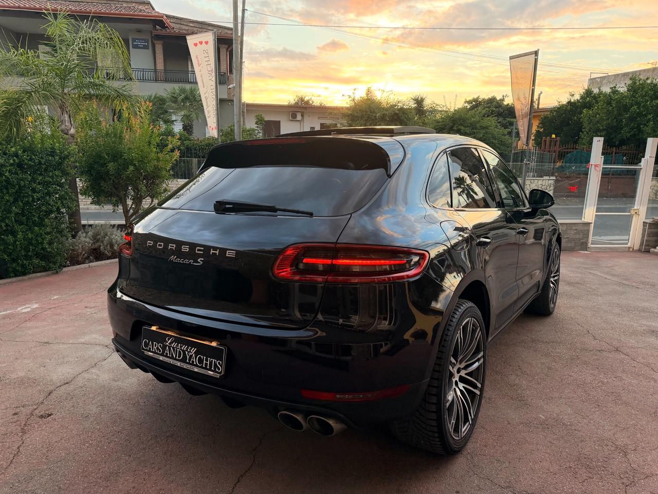 Porsche Macan 3.0 S -Tetto-Pasm-Full-Total BLACK
