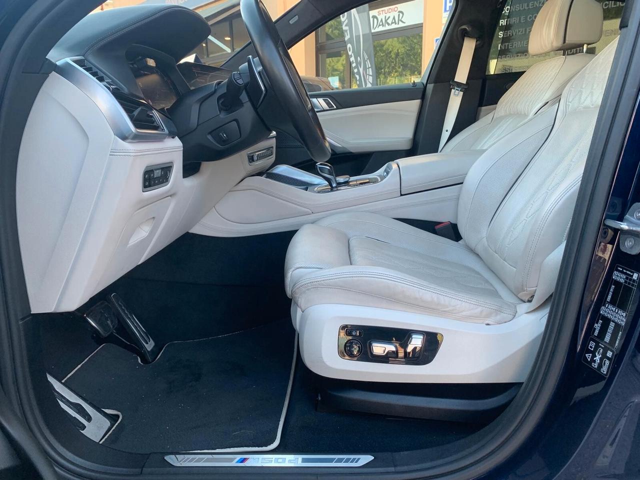 Bmw X6 M50d 400cv full UNICO PROPRIETARIO