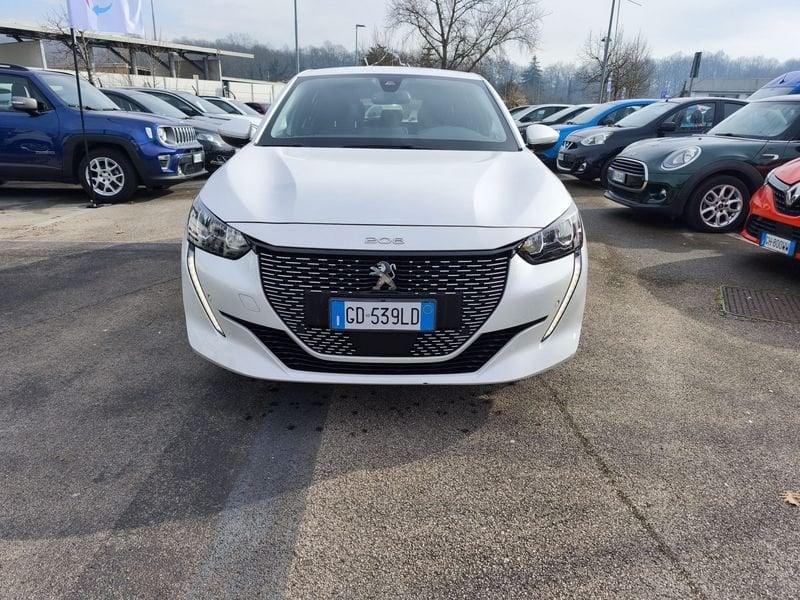 Peugeot 208 motore elettrico 136 CV 5 porte Allure