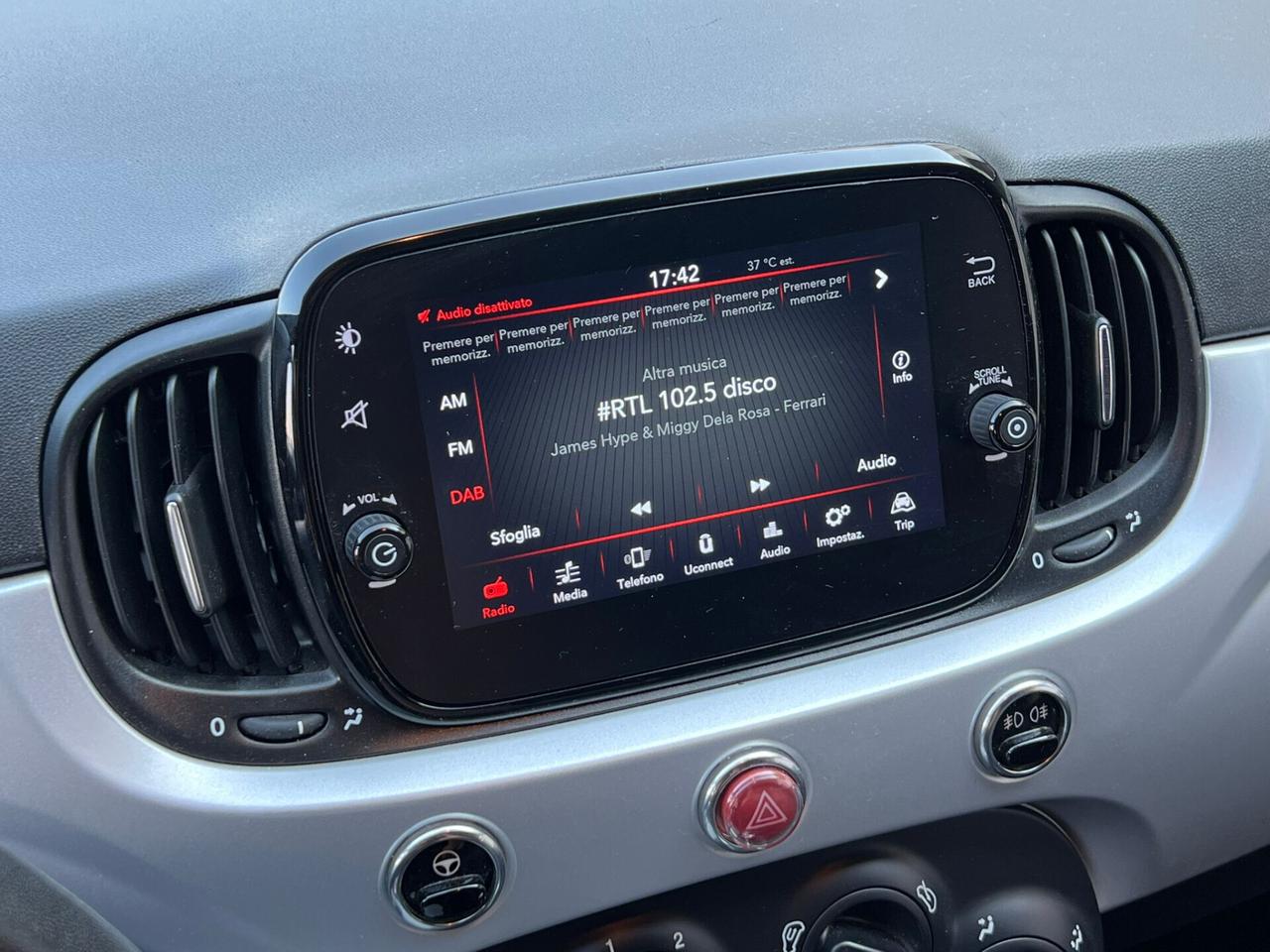 Fiat 500 1.0 Hybrid 70CV Connect 2022