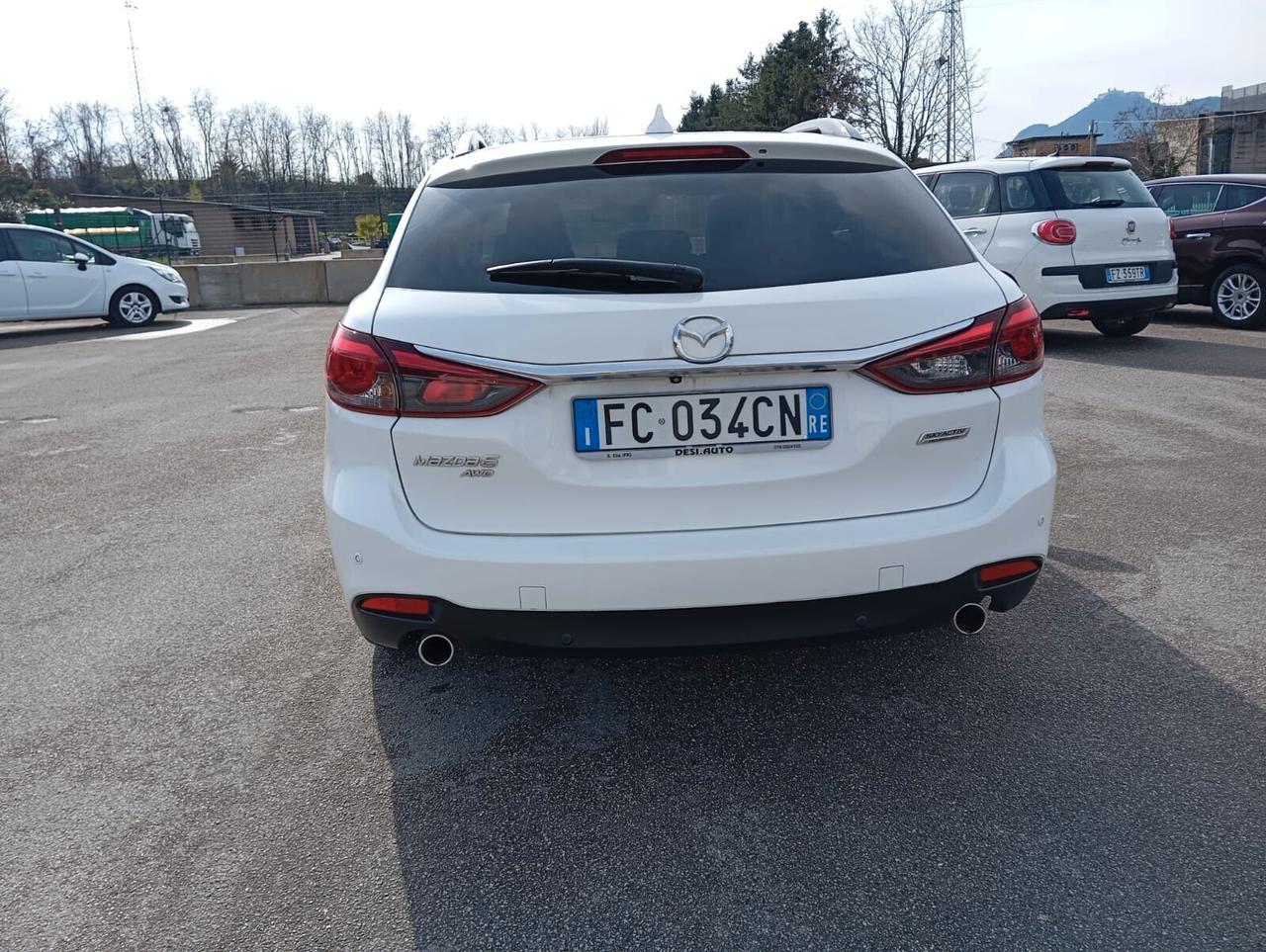 Mazda 6 AWD unipro "full Km cerificati"